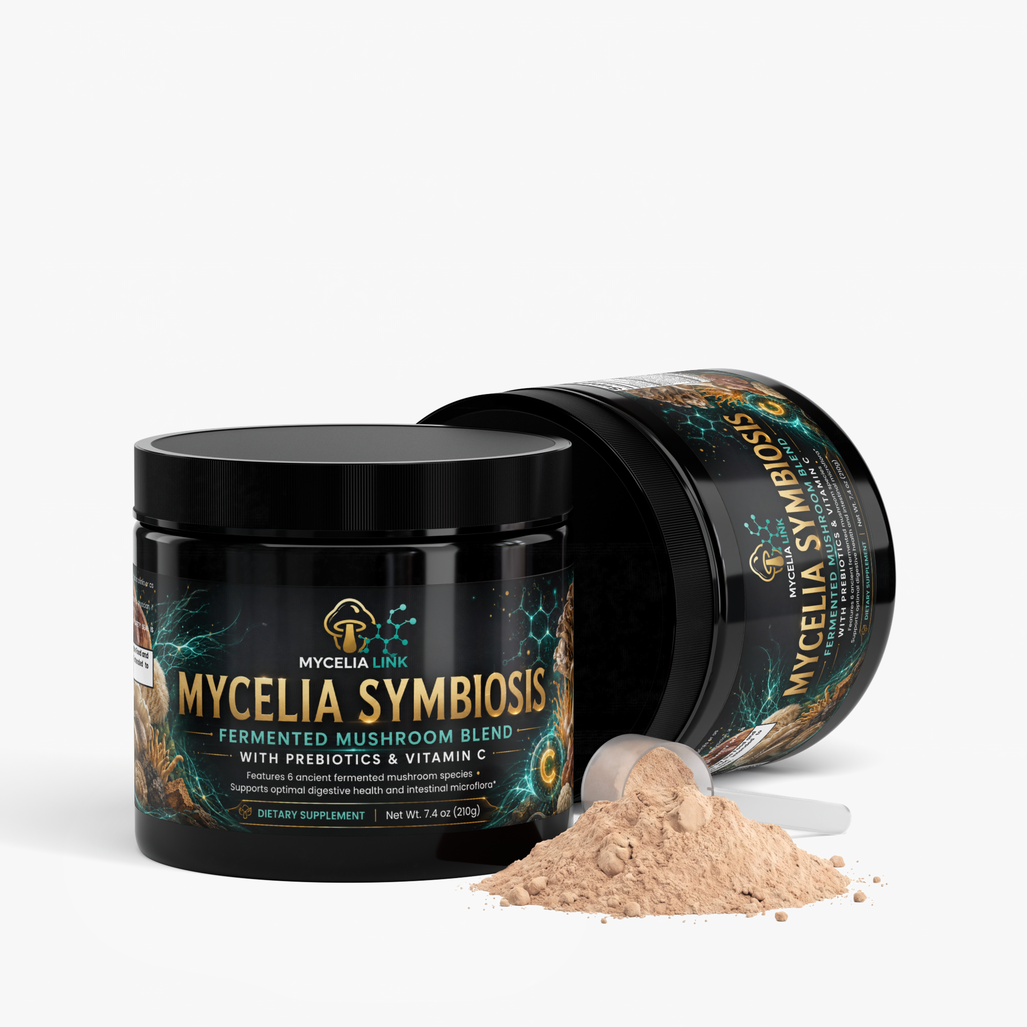 Mycelia Symbiosis Fermented Mushroom Blend