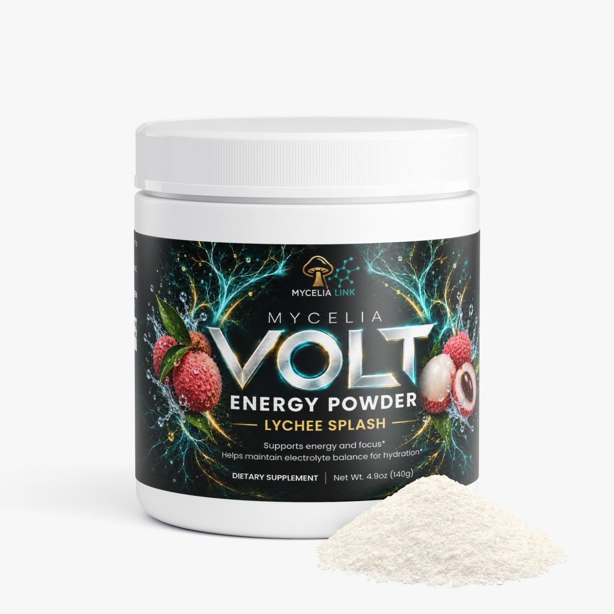 MYCELIA VOLT ENERGY — LYCHEE SPLASH