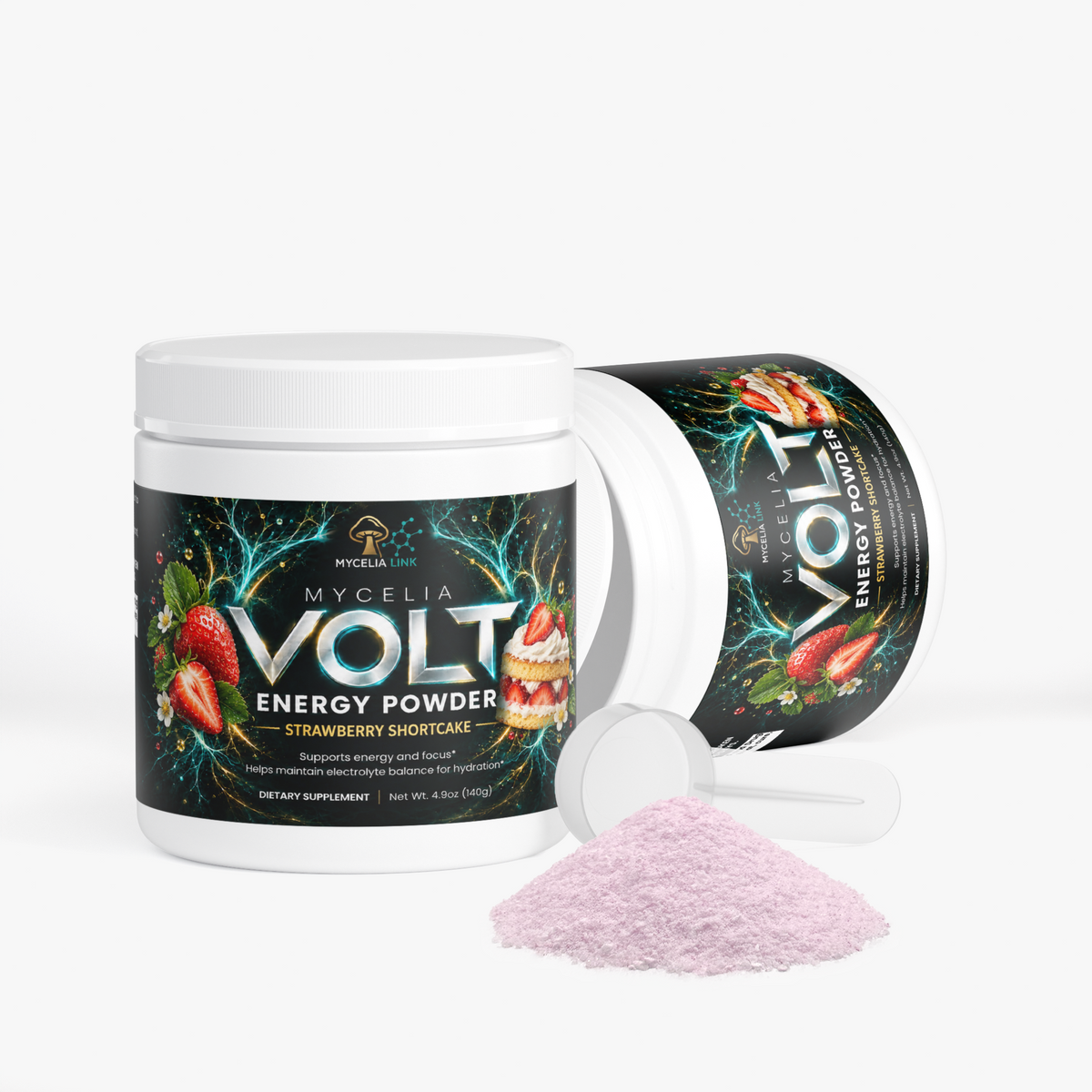MYCELIA VOLT ENERGY — STRAWBERRY SHORTCAKE