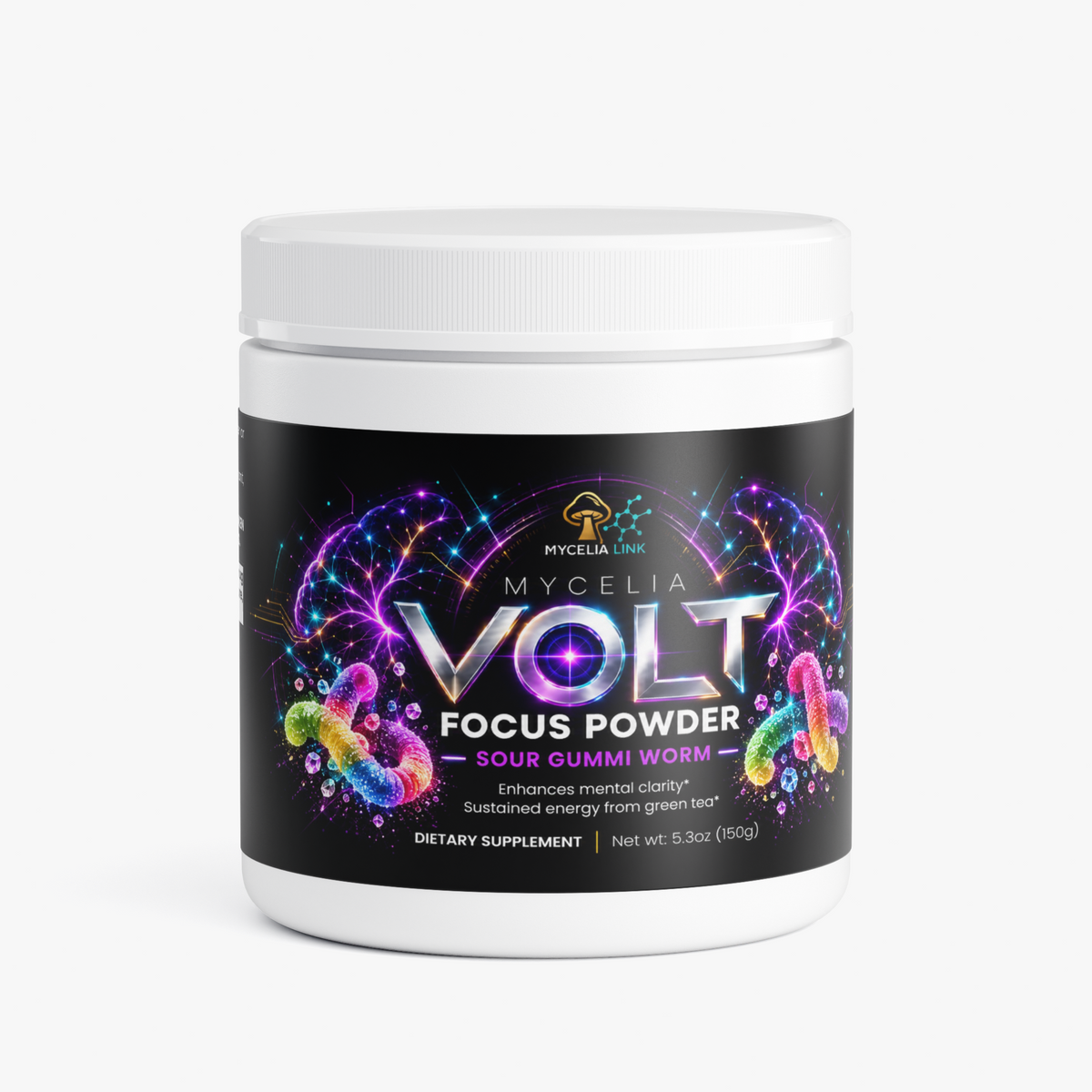 MYCELIA VOLT FOCUS (Sour Gummi Worm)