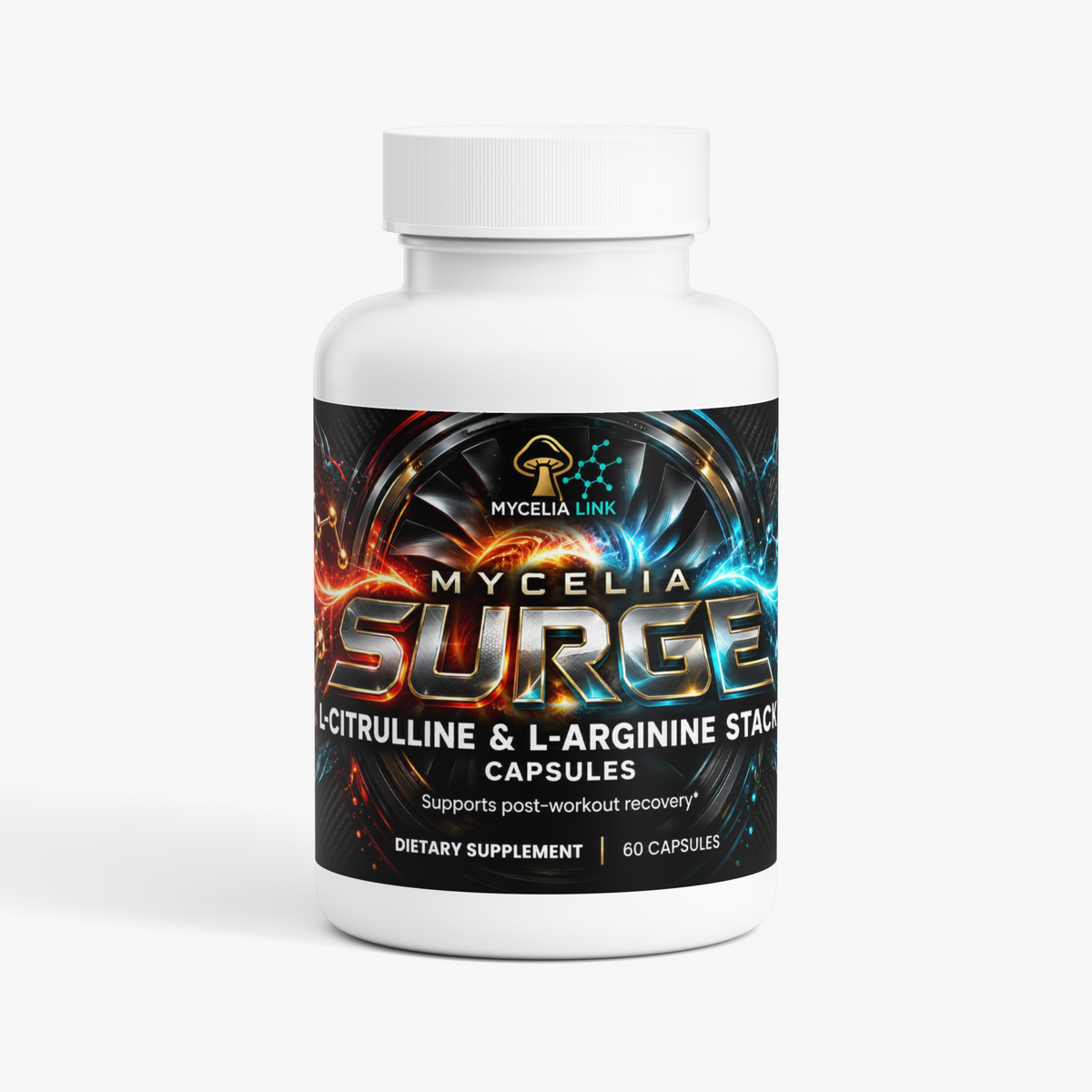 MYCELIA LINK SURGE (L-Citrulline & L-Arginine Stack)