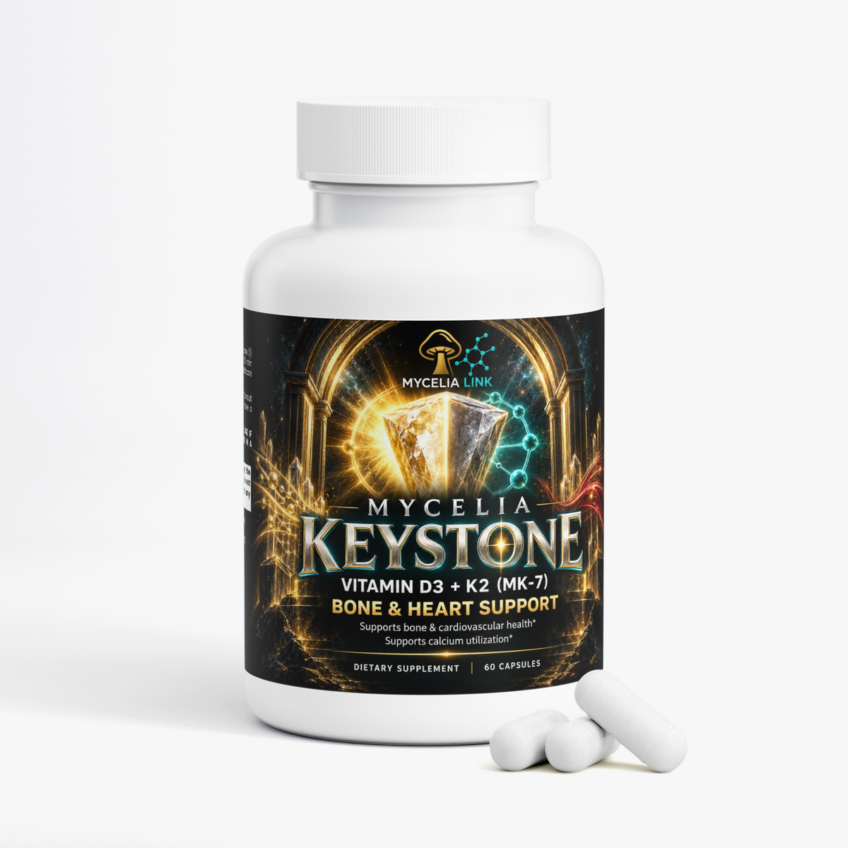 MYCELIA KEYSTONE - Bone & Heart Support