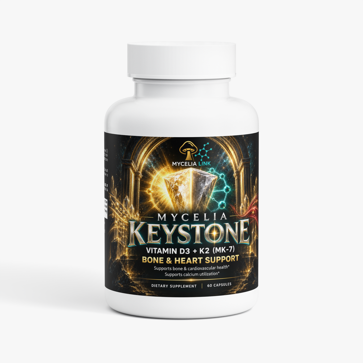 MYCELIA KEYSTONE - Bone & Heart Support