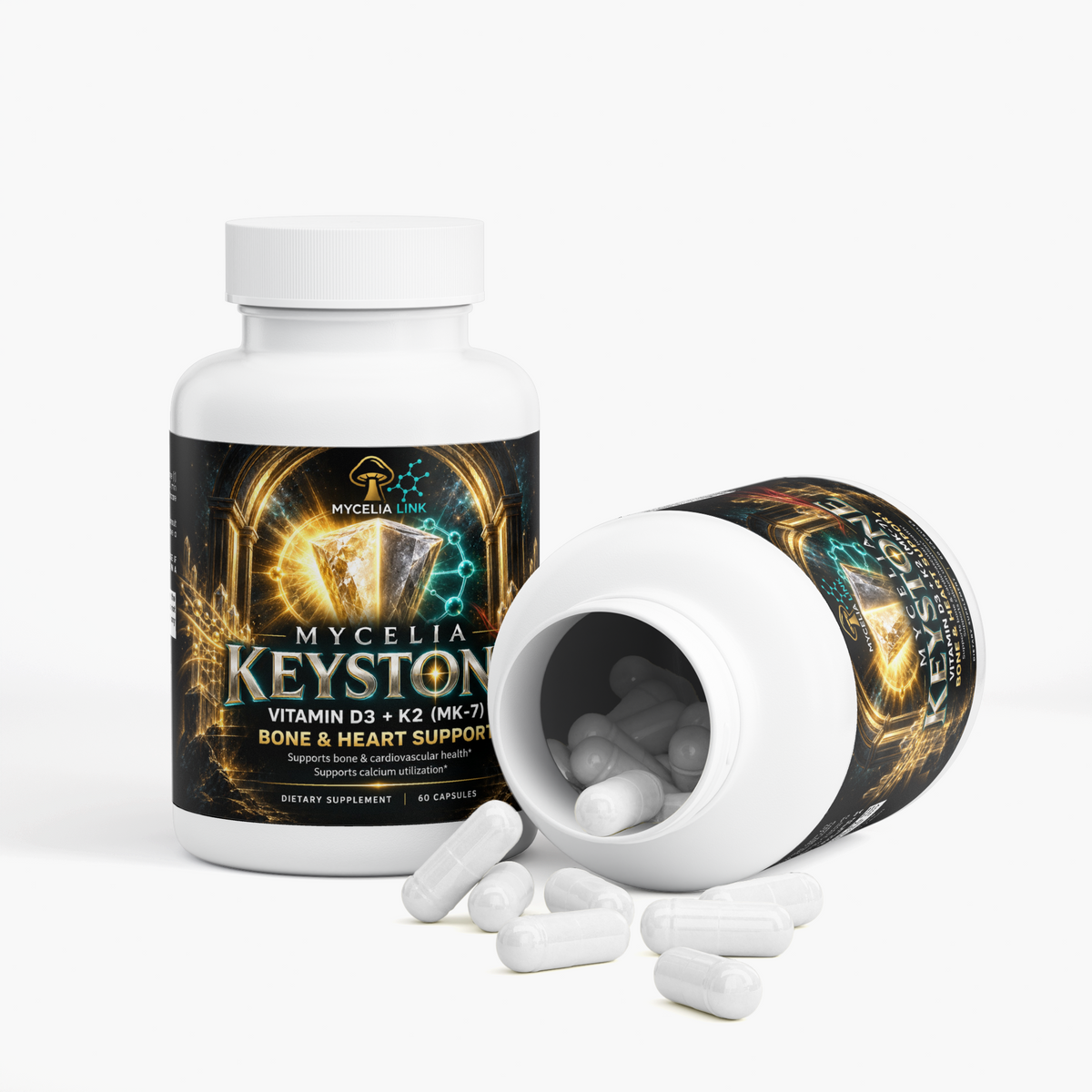 MYCELIA KEYSTONE - Bone & Heart Support