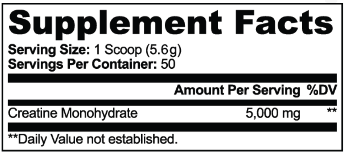 MYCELIA CORE (Creatine Monohydrate)