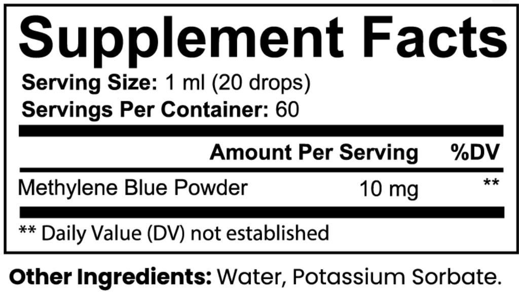 MYCELIA AZURE - Methylene Blue Drops
