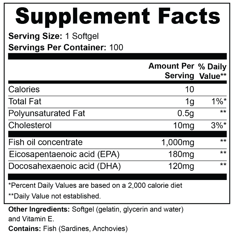 MYCELIA TIDE - Omega-3 EPA 180mg + DHA 120mg