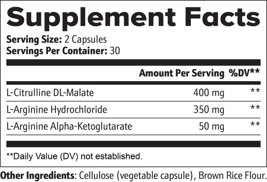 MYCELIA LINK SURGE (L-Citrulline & L-Arginine Stack)