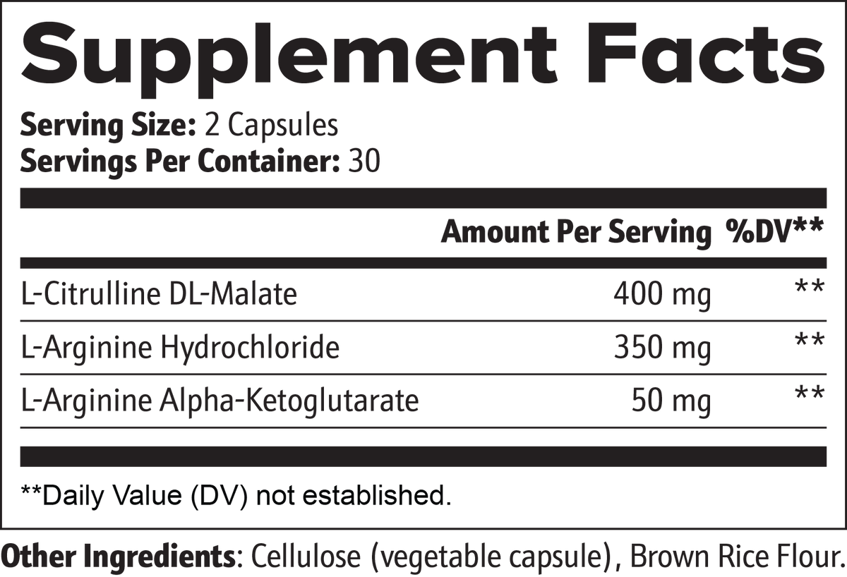 MYCELIA LINK SURGE (L-Citrulline & L-Arginine Stack)